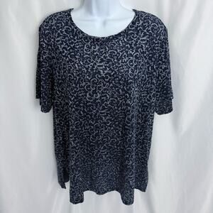 Vtg. Fitting Image Sheer Top Size X-Large